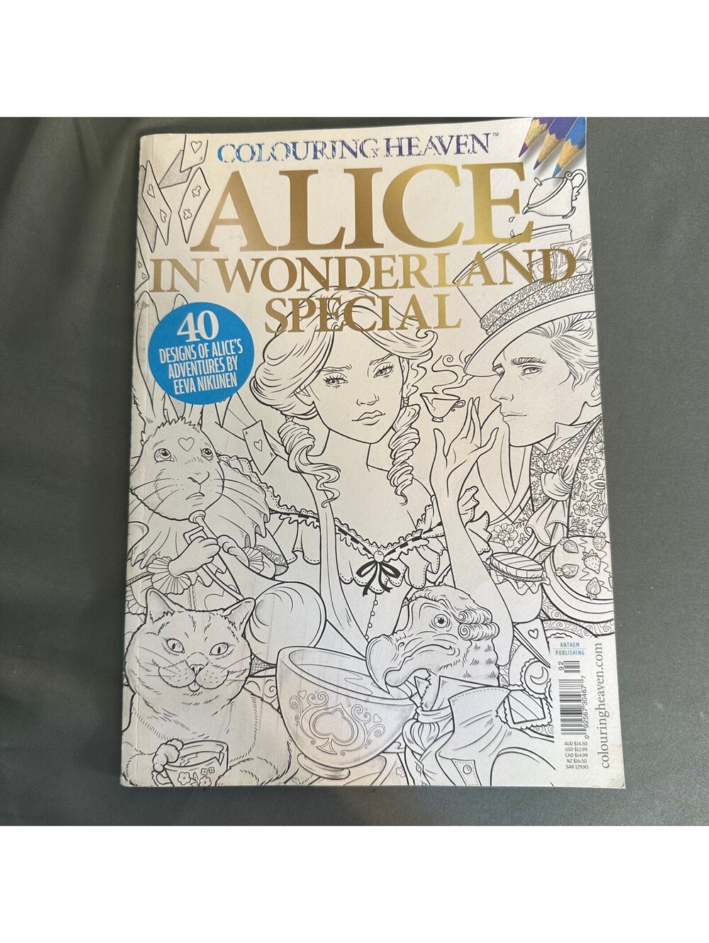 Colouring Heaven Alice In Wonderland Special Coloring Book #92